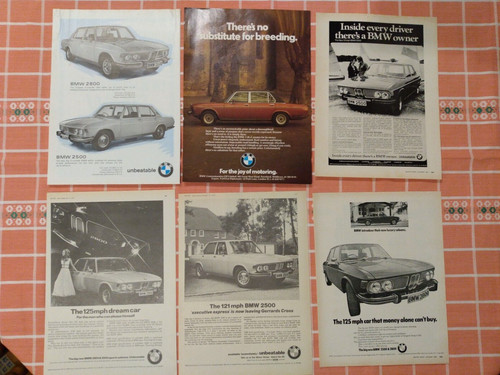 Bmw six cylinder models - e3,