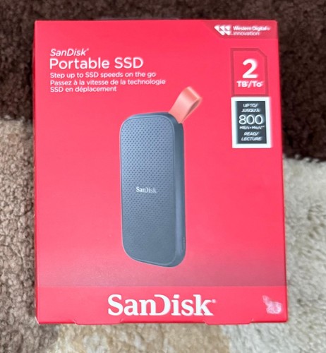Brand new boxed sandisk 2tb - new,