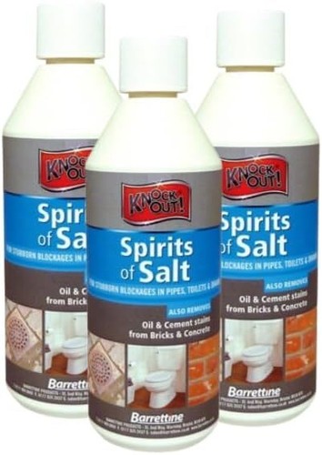 Spirit salts drain - of,