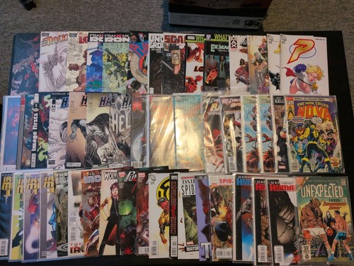Large comic book joblot - large,