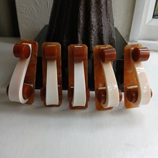 Art Deco Butterscotch Bakelite Cupboard/Drawer Handles X 5
