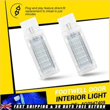 2x Fits for VW Tiguan MK1 MK2 LED BLUE Footwell Door Interior Lights 5G0947409