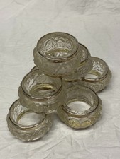 ART NOUVEAU ? SET OF 7 GLASS
