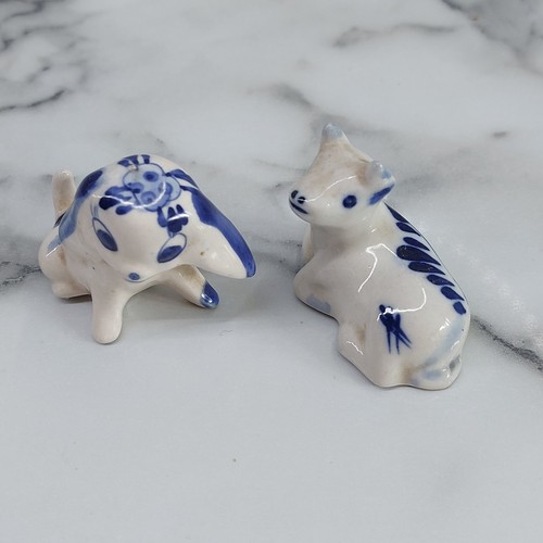 Vintage delft blue miniature - vintage,