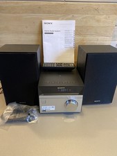 Sony CMT-SBT20B Hi-Fi System with USB, CD, Bluetooth, DAB and FM Radio, remote 