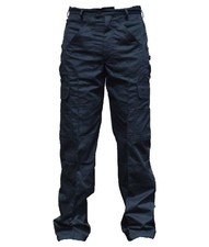 Cargo Trousers Female Black Tactical Patrol Security Dog Handler D1N