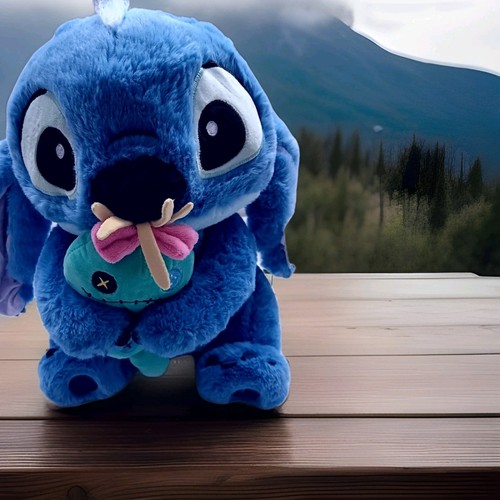 Stitch scrump plush doll - stitch,
