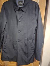 Mens Top Man Coat Black Size