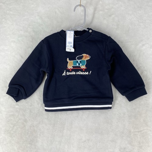 Jacadi sweatshirt boys - sweatshirt, blue