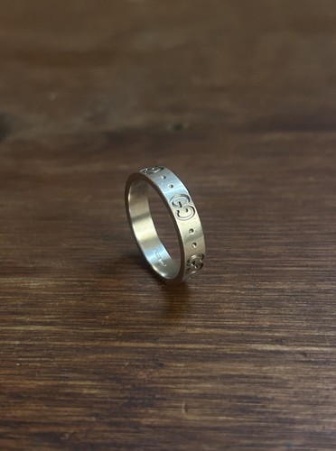 Gucci 18k thin icon - icon, ring