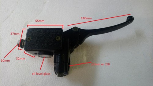 Front brake lever with - brake,