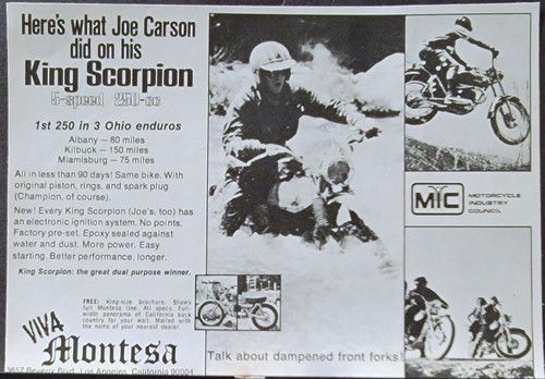 1972 montesa king - 1972, scorpion
