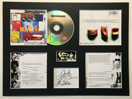 Stereophonics signed - stereophonics,
