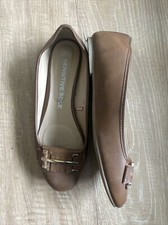 F&F Sensitive Sole Women’s Brown Flat Shoes, Size 7