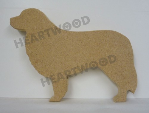 Leonberger dog shape mdf - shape,