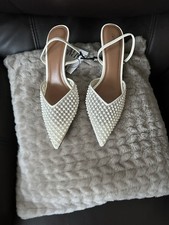 zara SLINGBACK SHOES WITH FAUX