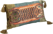 Cotton Velvet Tiger Lumbar