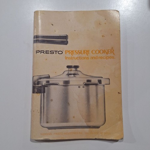 Presto pressure cooker recipe - cooker,