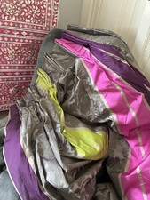 LUXURY8.8FT DROP SILK STRIPE