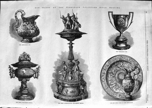 Original old antique print - original,
