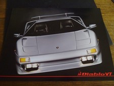 LAMBORGHINI DIABLO VT BROCHURE