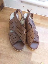 Clarks ladies brown leather - clarks,