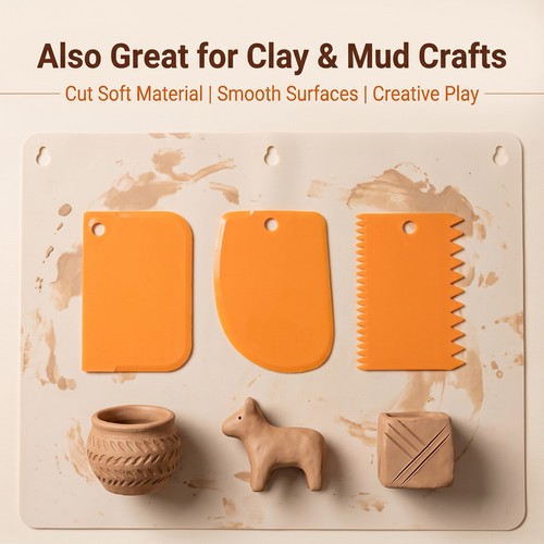 3pcs set plastic icing - plastic,