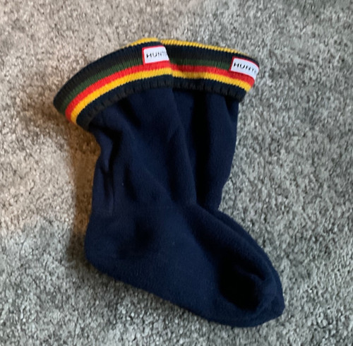 Hunter navy colourful striped - hunter,