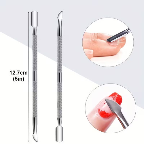Stainless steel cuticle - stainless, pusher