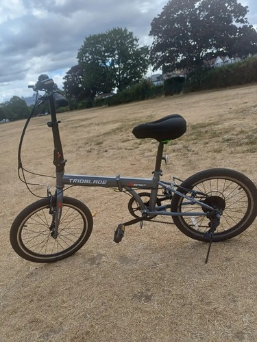 Trioblade folding bike - 20, in