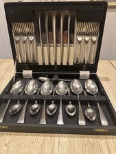 Vintage Cutlery Canteen Box