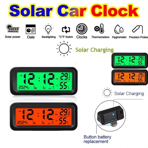 Solar powered lcd - lcd, car