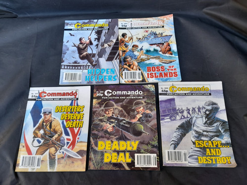 Commando comics 3008 - commando, x5.