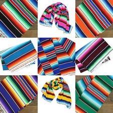 Handwoven mexican serape - mexican,