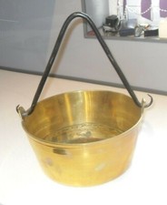 VINTAGE IRON HANDLE BRASS