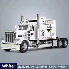 1/24 Scale Peterbilt 389 Heavy Truck Tractor Toy Model Alloy Diecast
