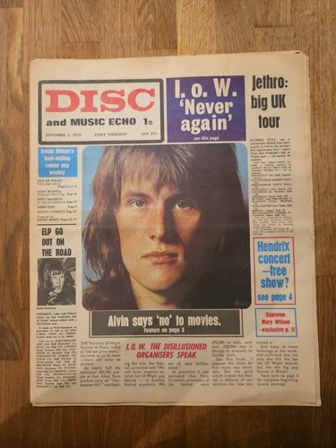 Disc and music - music, september