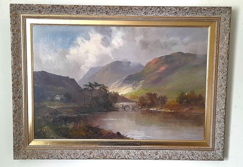 Oil canvas francis e - by,