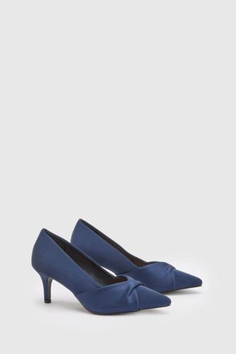 Wallis navy court shoes womens - wallis,