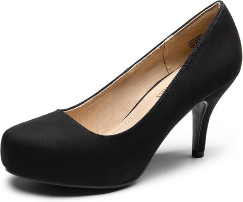 High kitten heel - high, 3"
