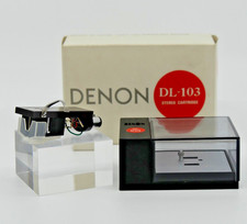 Denon DL-103 MC Cartridge with  audio-technica  Headshell Excellent Condition