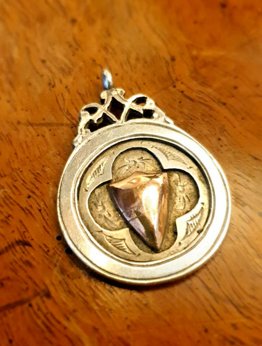 Sterling silver and gold - silver,