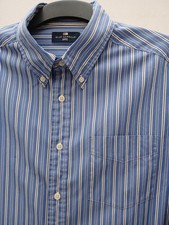 Blue Harbour Large Long Sleeve Shirt East Bay Poplin 100% Cotton Chest 41-43".