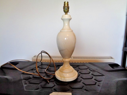 Vintage white marble table - vintage,