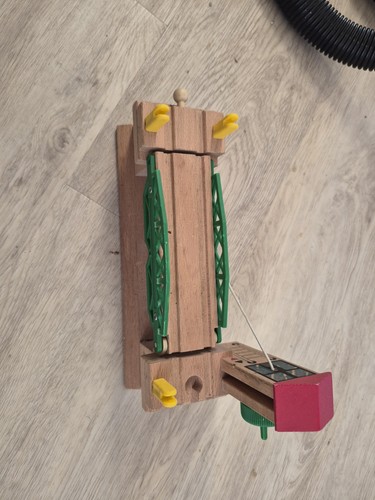 Wooden bridge for - bridge,