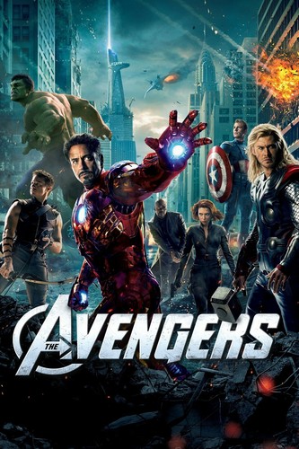 The avengers movie poster - the,