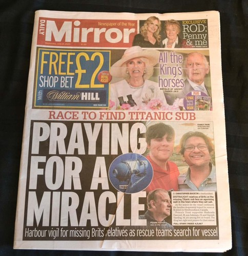 Daily mirror newspaper - mirror,