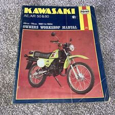 Kawasaki AR50 AE50 AR 80 AE 80 Haynes Workshop Manual 