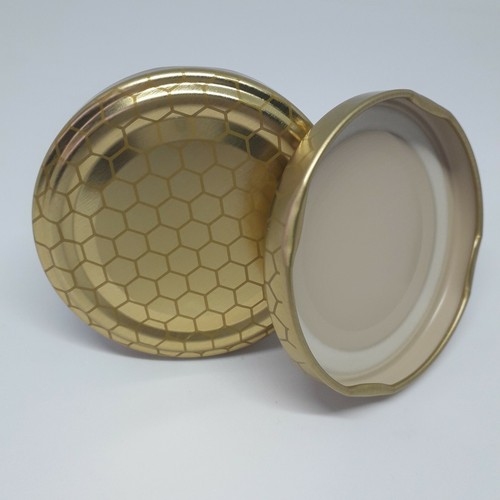 Hexagonal jars glass jam - hexagonal,