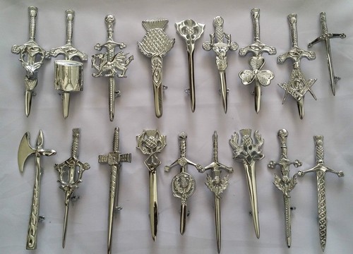 Men scottish kilt pin - kilt,